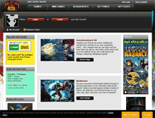 Tablet Screenshot of portal.battleon.com
